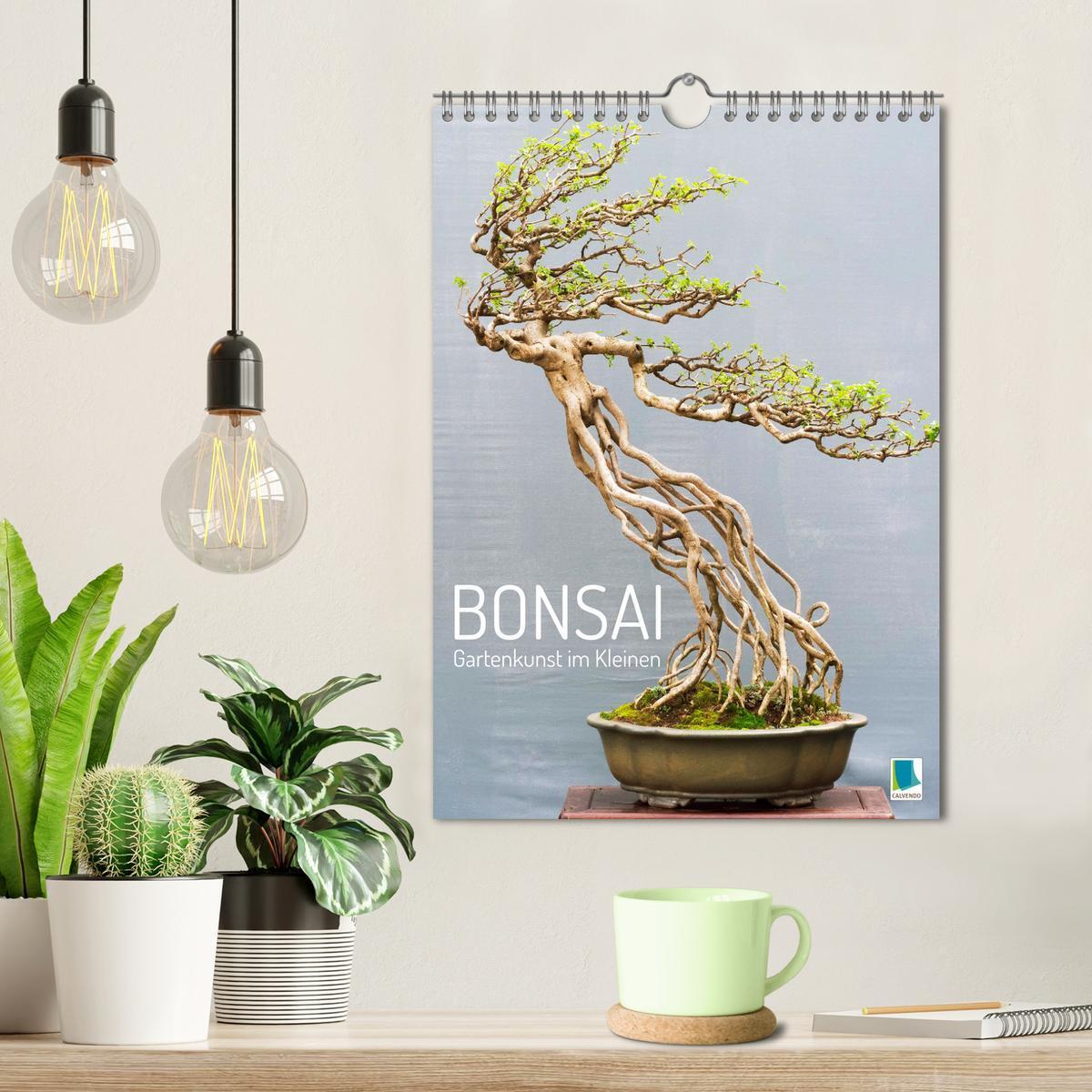 Bild: 9783435848966 | Bonsai: Gartenkunst im Kleinen (Wandkalender 2025 DIN A4 hoch),...