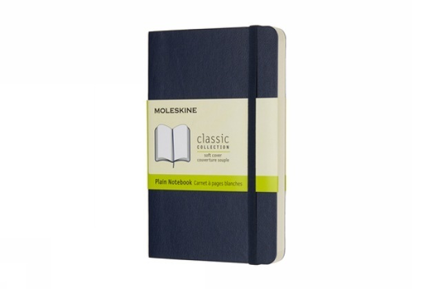 Cover: 8055002854726 | Moleskine Notizbuch Pocket/A6, Blanko, Soft Cover, Saphir | Buch
