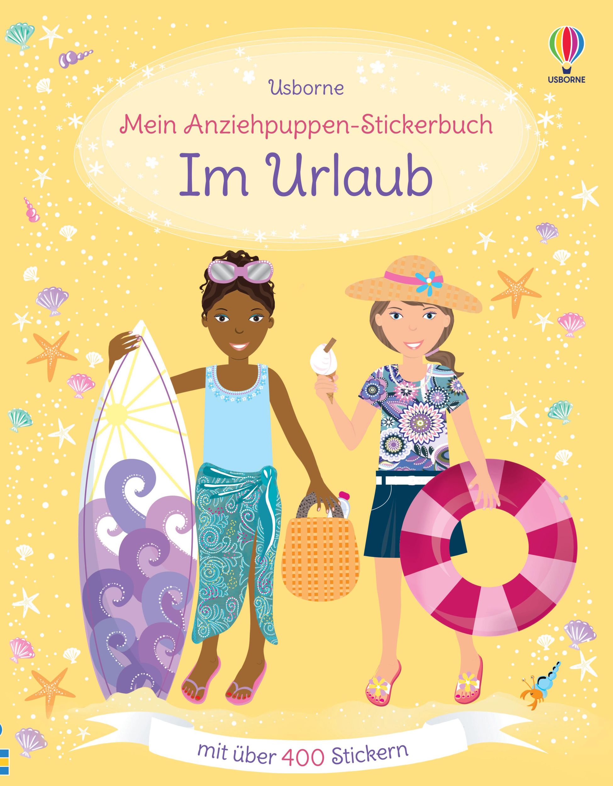 Cover: 9781035701407 | Mein Anziehpuppen-Stickerbuch: Im Urlaub | Lucy Bowman | Taschenbuch