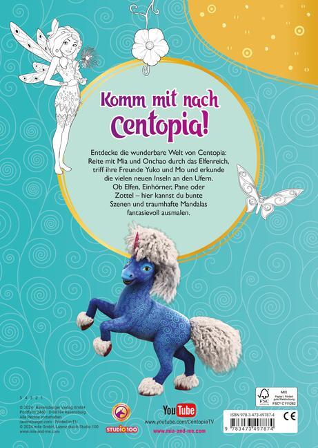 Bild: 9783473497874 | Mia and me: Mein magisches Malbuch - ab 5 Jahren - Elfen und...