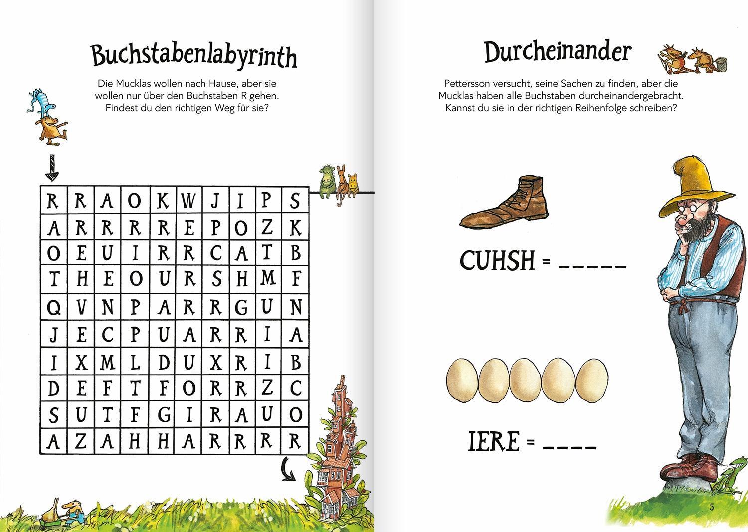 Bild: 9783751203296 | Pettersson und Findus. Kennst du Buchstaben und Wörter? | Nordqvist