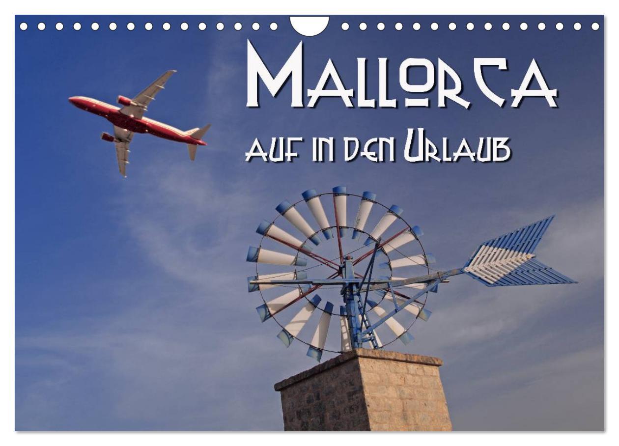 Cover: 9783435684939 | Mallorca - auf in den Urlaub (Wandkalender 2025 DIN A4 quer),...