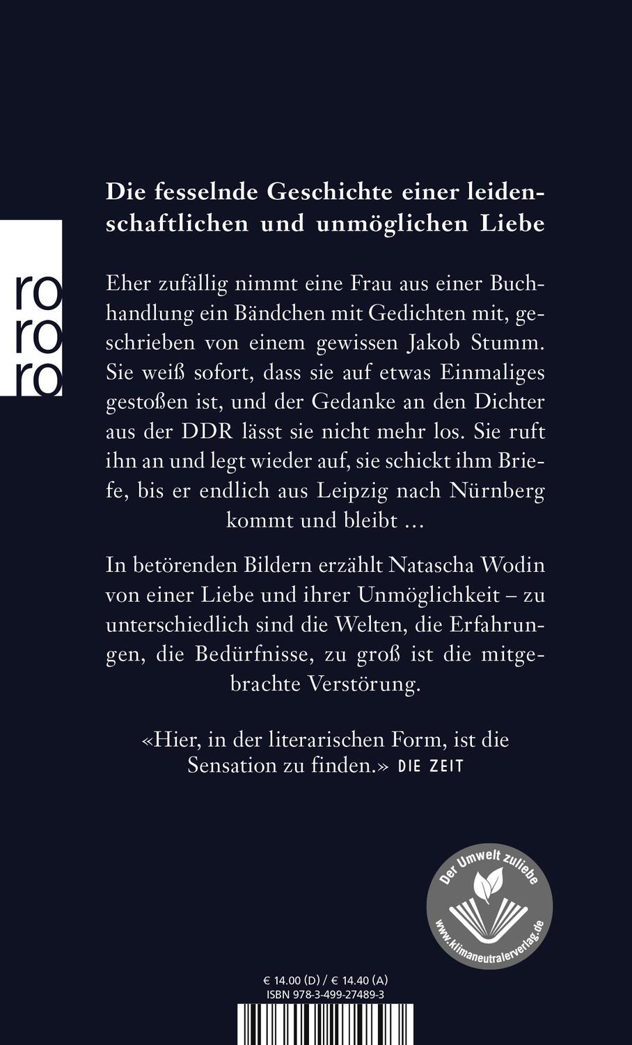 Rückseite: 9783499274893 | Nachtgeschwister | Natascha Wodin | Taschenbuch | Deutsch | 2018