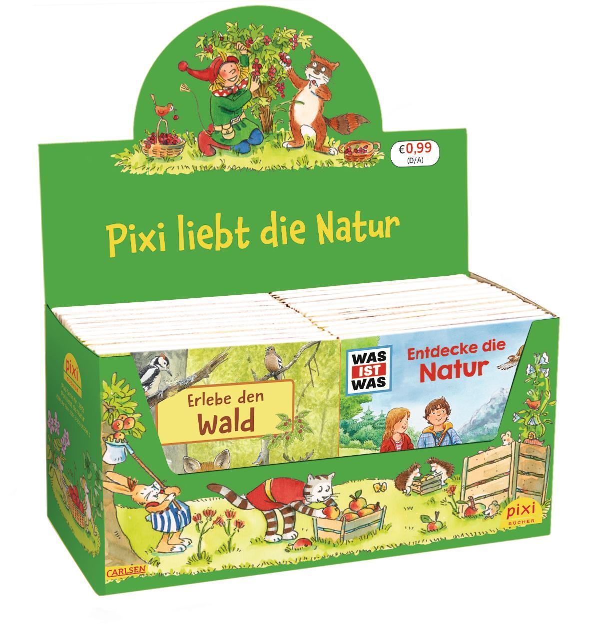 Bild: 9783551052902 | Pixi-Box 290: Pixi liebt die Natur (8x8 Exemplare) | Pixi-Box | 2023