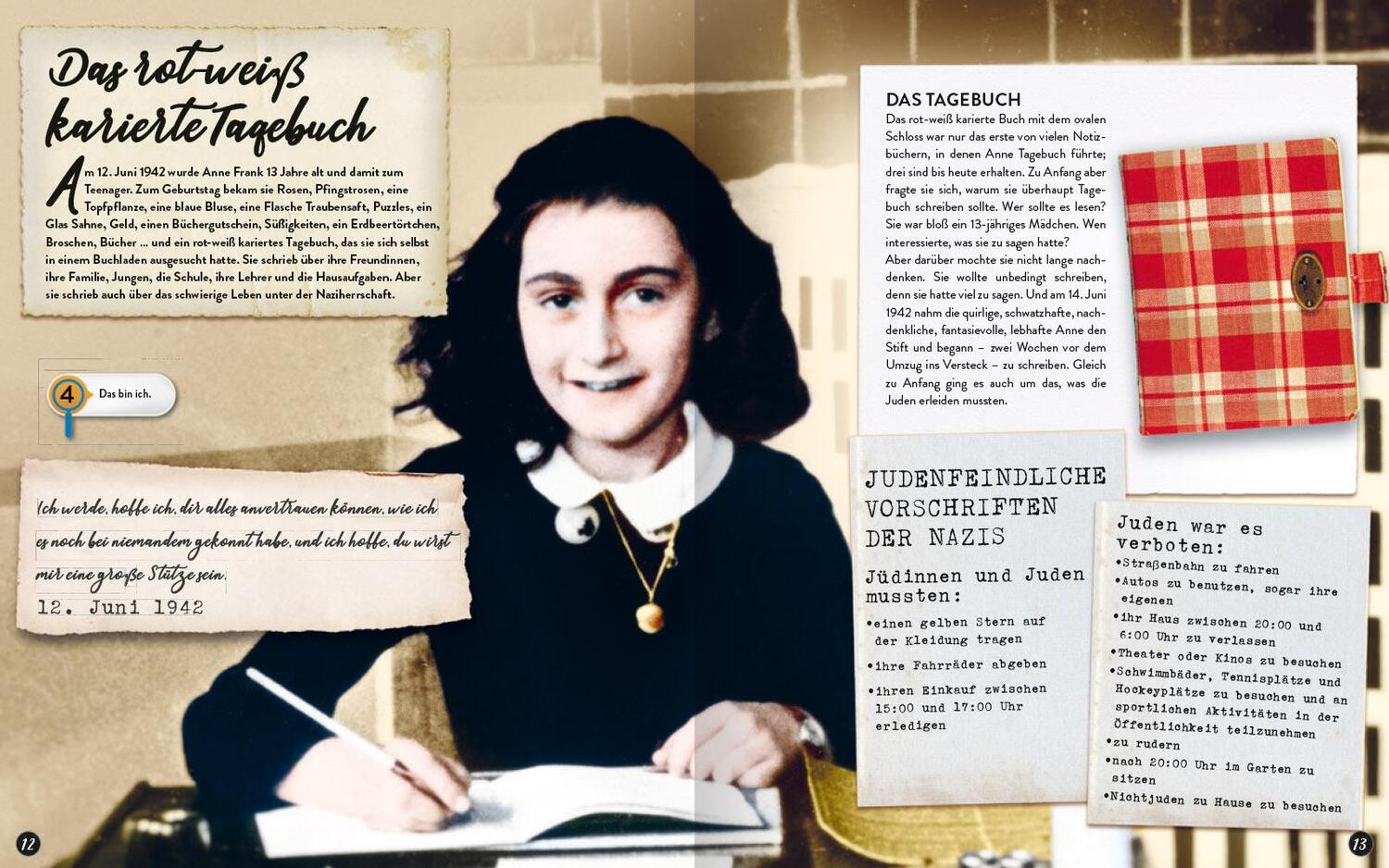 Bild: 9783741525964 | Entdecke das Leben der Anne Frank | Kay Woodward | Buch | 80 S. | 2021