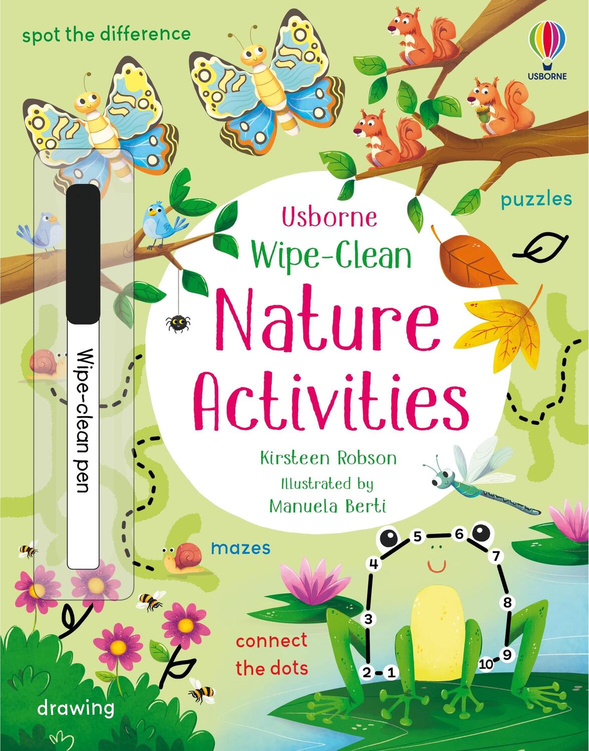 Cover: 9781801319188 | Wipe-Clean Nature Activities | Kirsteen Robson | Taschenbuch | 2023
