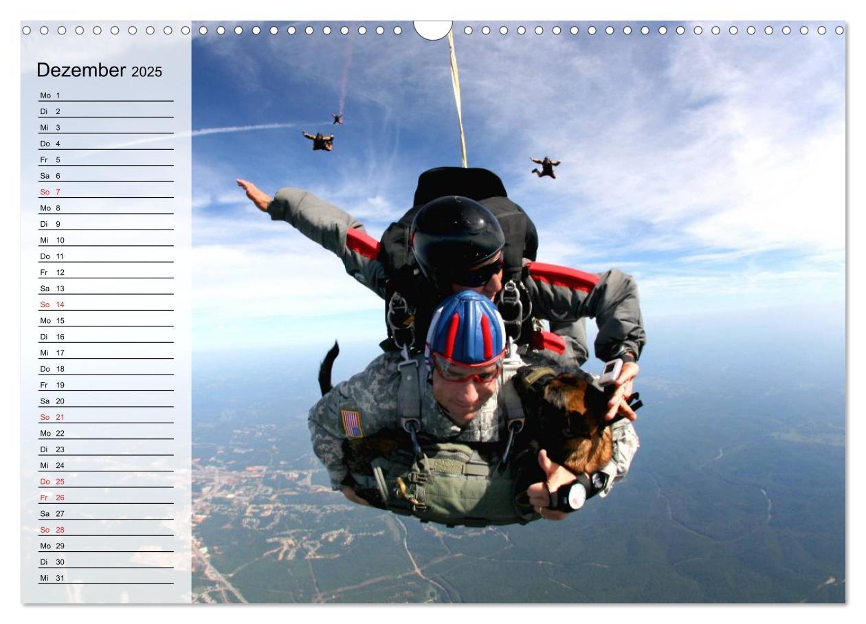 Bild: 9783435547494 | Fallschirmspringer. Absprung der U.S. Navy Seals (Wandkalender 2025...