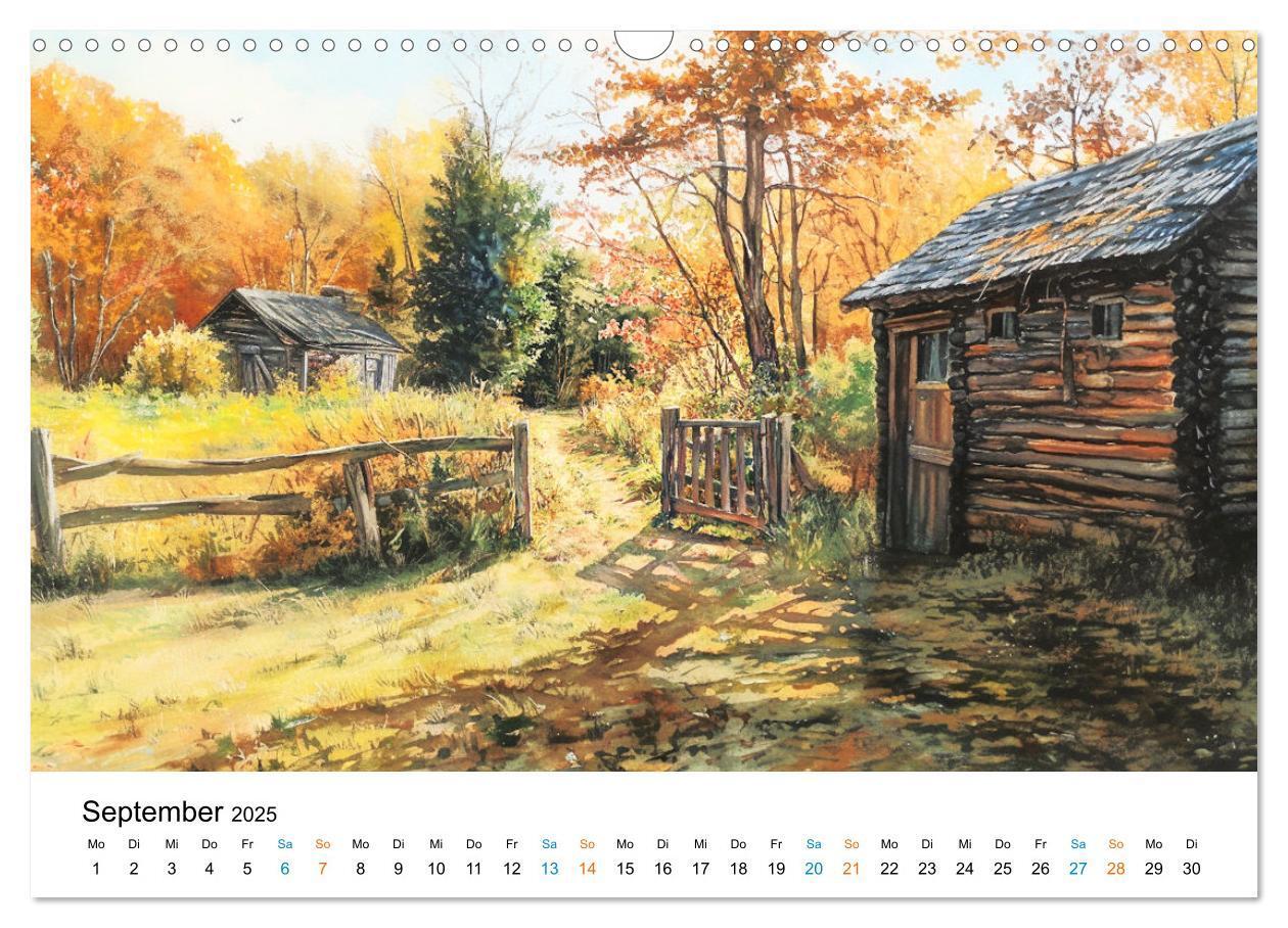 Bild: 9783457183427 | Bucolische Landschaften (Wandkalender 2025 DIN A3 quer), CALVENDO...