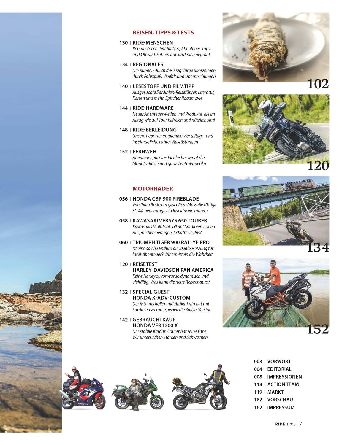 Bild: 9783613320086 | RIDE - Motorrad unterwegs, No. 10 | Sardinien | Taschenbuch | 162 S.