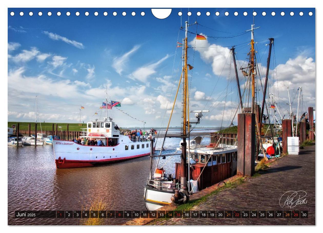 Bild: 9783435720088 | Friesland - Nordseebad Dangast / CH-Version (Wandkalender 2025 DIN...