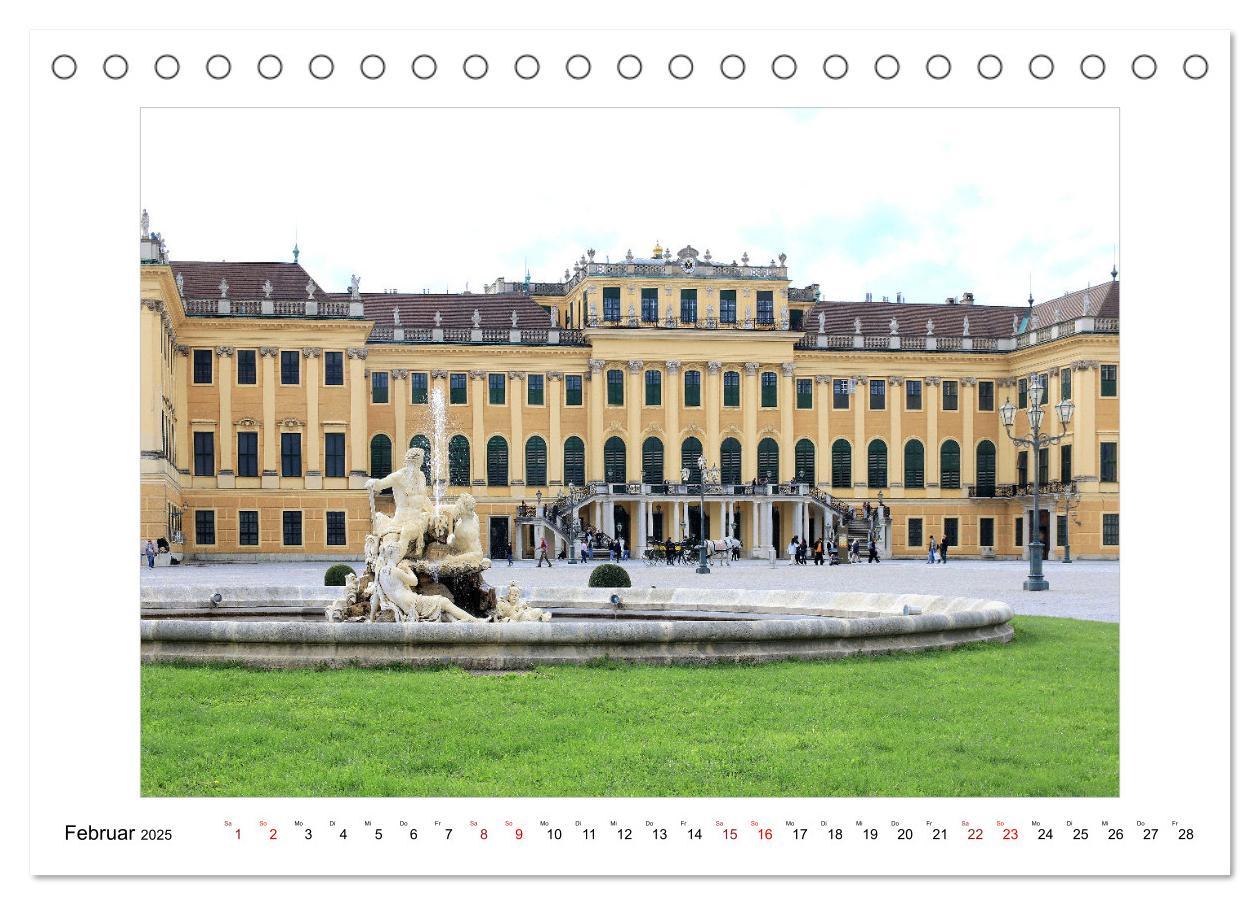 Bild: 9783457219843 | Bezauberndes Wien (Tischkalender 2025 DIN A5 quer), CALVENDO...