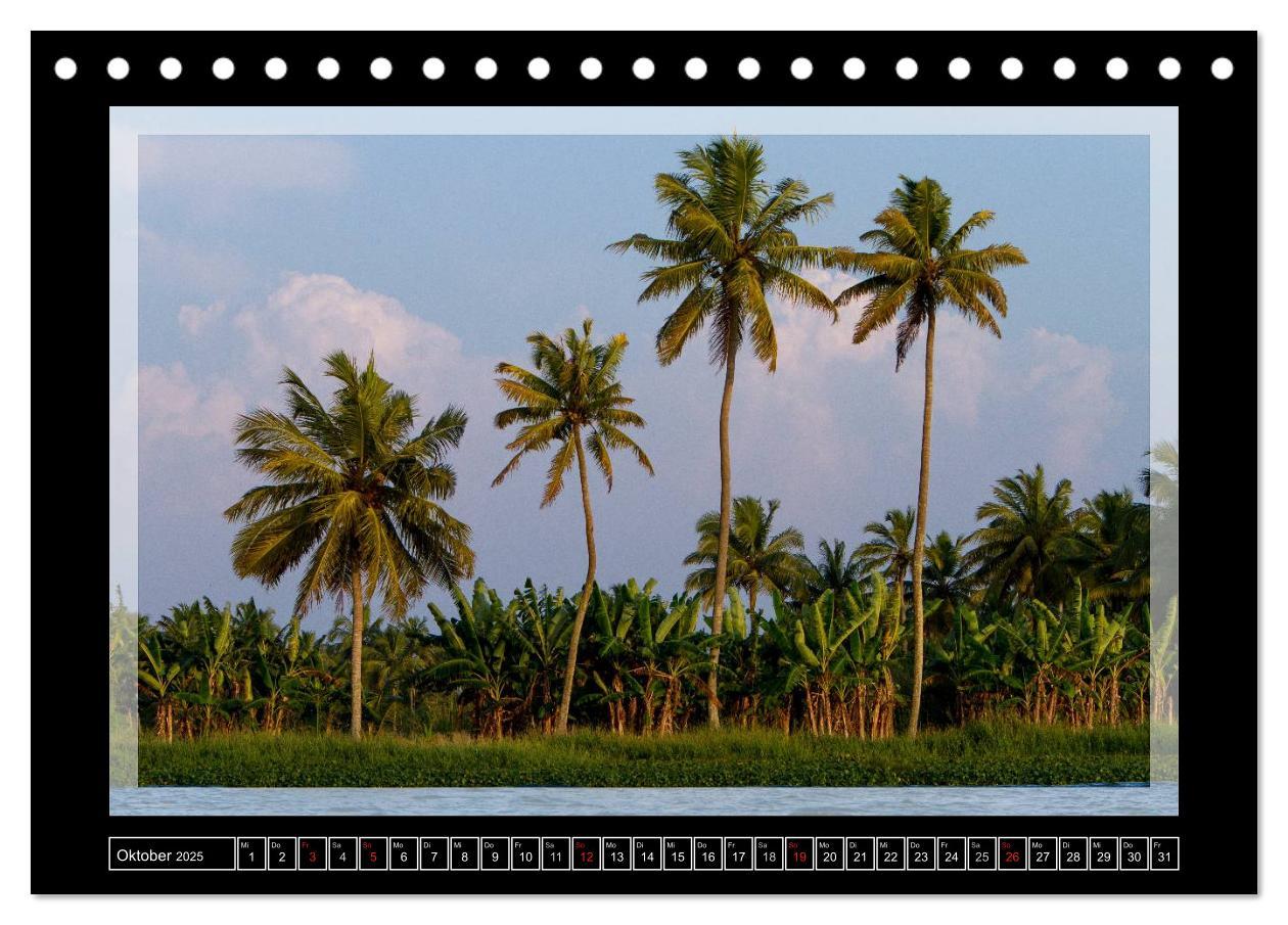 Bild: 9783435632084 | Kerala - Impressionen aus Südindien (Tischkalender 2025 DIN A5...