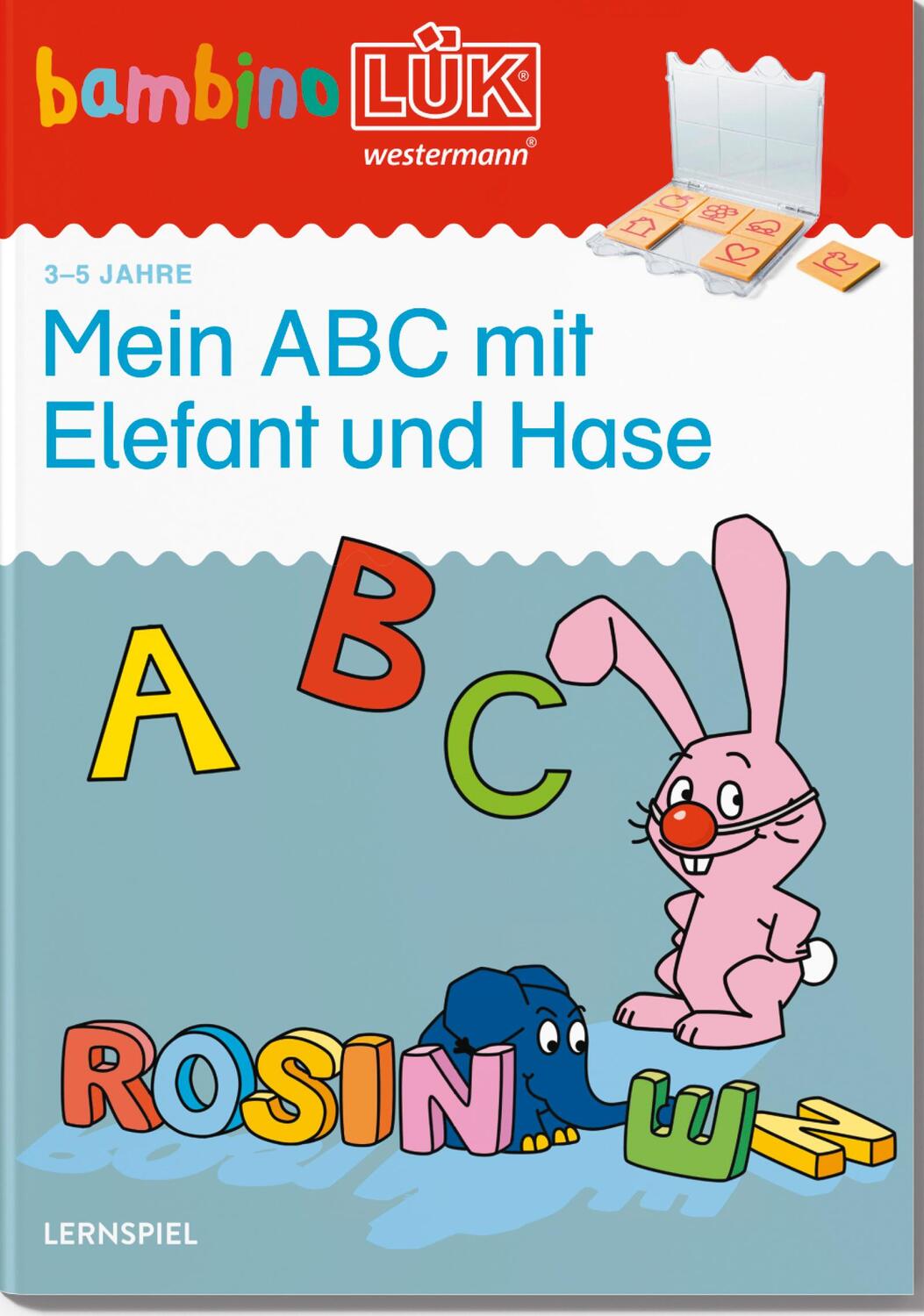 Cover: 9783837775174 | bambinoLÜK. Vorschule: Mein ABC mit Elefant und Hase | 4/5/6 Jahre