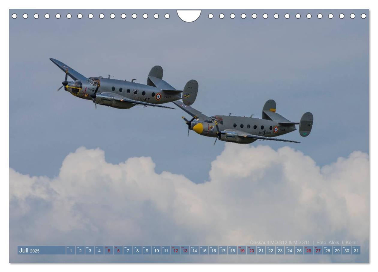 Bild: 9783435424702 | Historische Propellerflugzeuge 2025 (Wandkalender 2025 DIN A4...