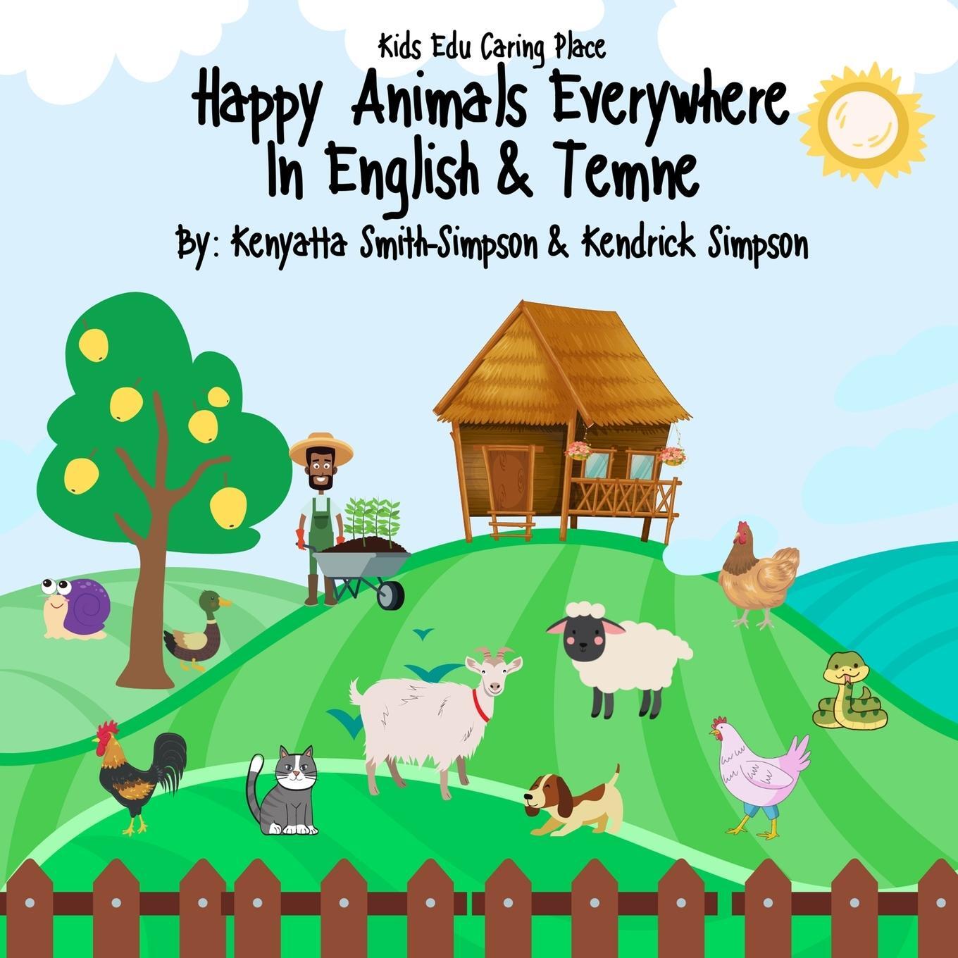 Cover: 9798986097824 | Happy Animals Everywhere in English &amp; Temne | Smith-Simpson (u. a.)