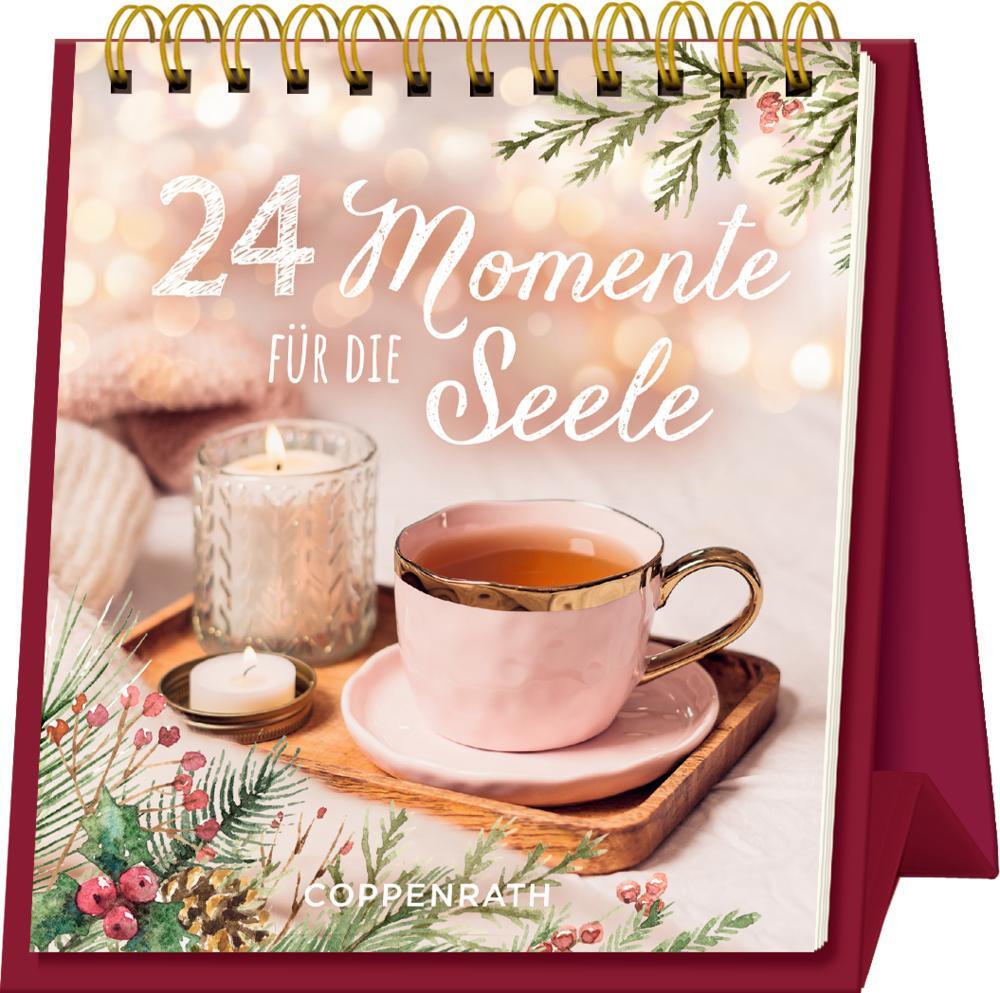 Cover: 9783649642169 | Tischkalender 24 Momente für die Seele | Kalender | 25 S. | Deutsch