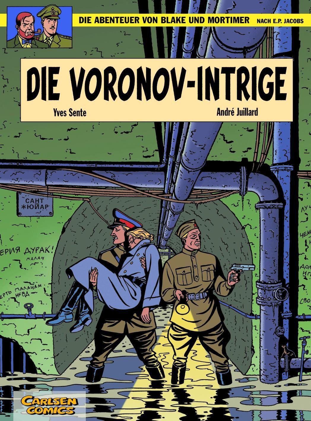 Cover: 9783551019912 | Blake und Mortimer 11: Die Voronov-Intrige | Yves Sente (u. a.) | Buch
