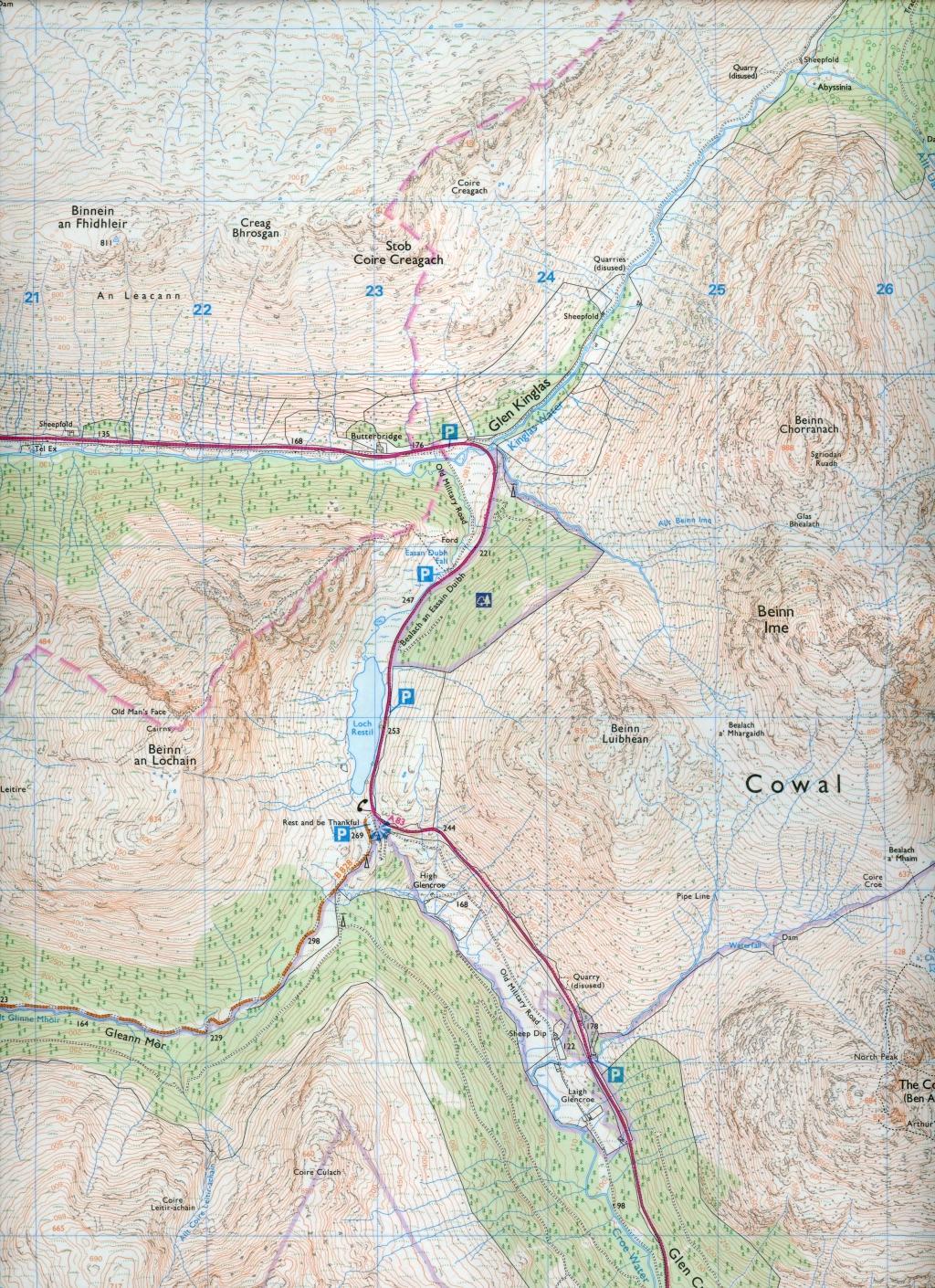 Bild: 9780319469576 | Loch Lomond North, Tyndrum, Crianlarich &amp; Arrochar | Ordnance Survey