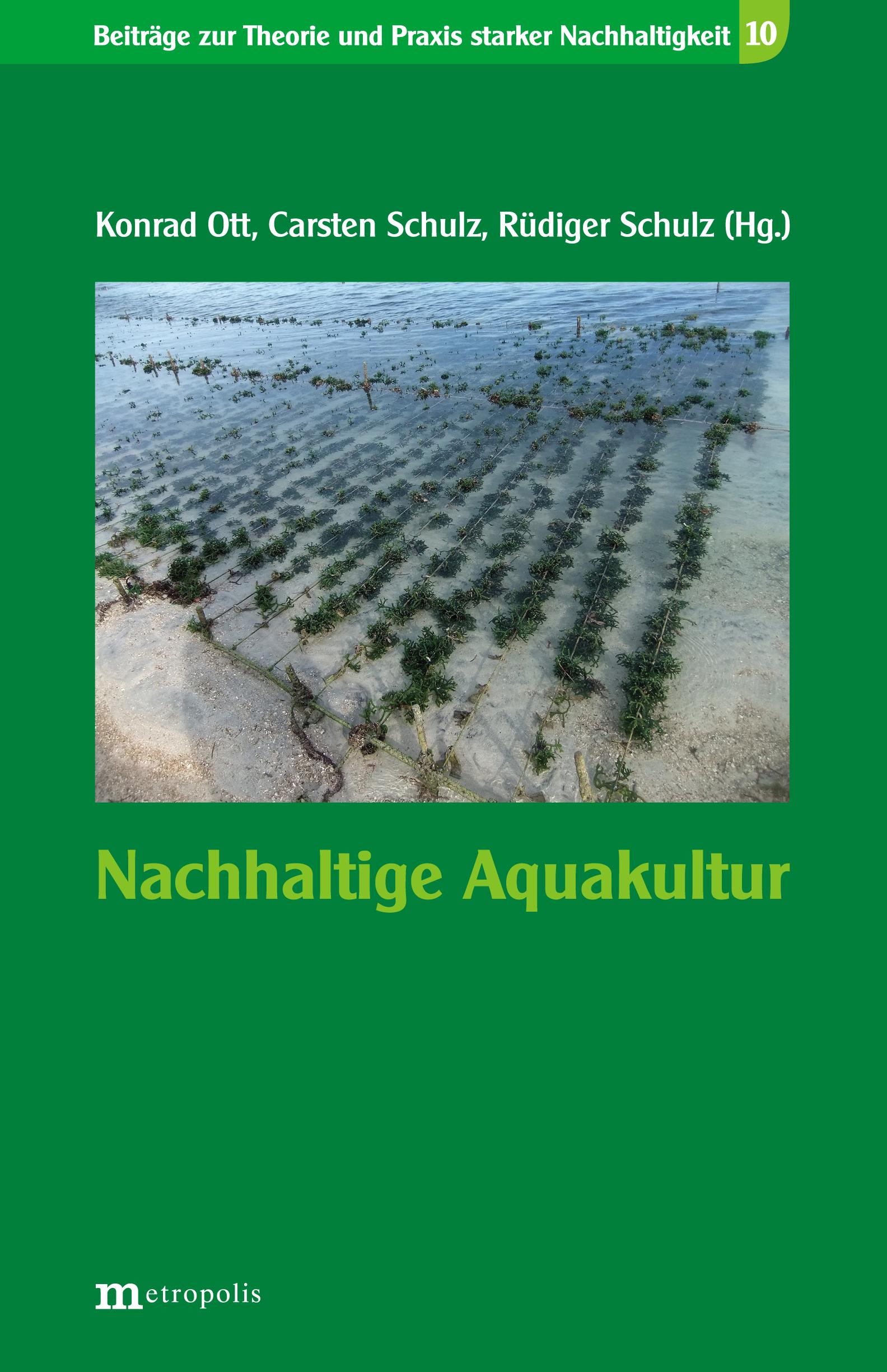 Cover: 9783731613497 | Nachhaltige Aquakultur | Konrad Ott (u. a.) | Taschenbuch | 172 S.