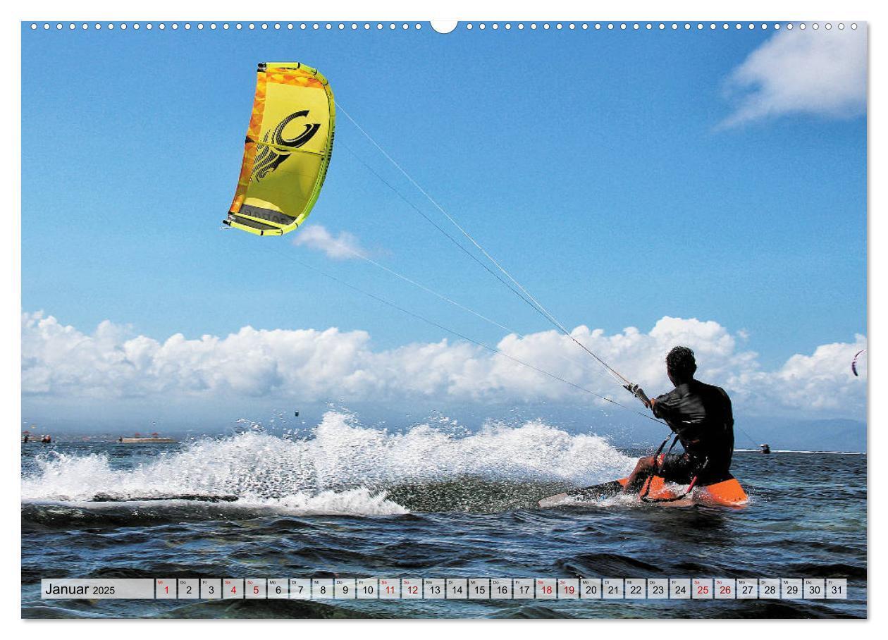 Bild: 9783435326174 | Kitesurfen - Action pur (Wandkalender 2025 DIN A2 quer), CALVENDO...