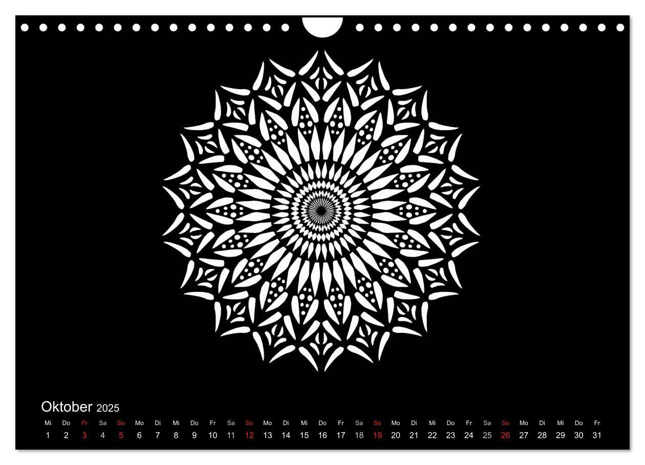 Bild: 9783435463725 | Entspannung und Ruhe durch Mandalas (Wandkalender 2025 DIN A4...