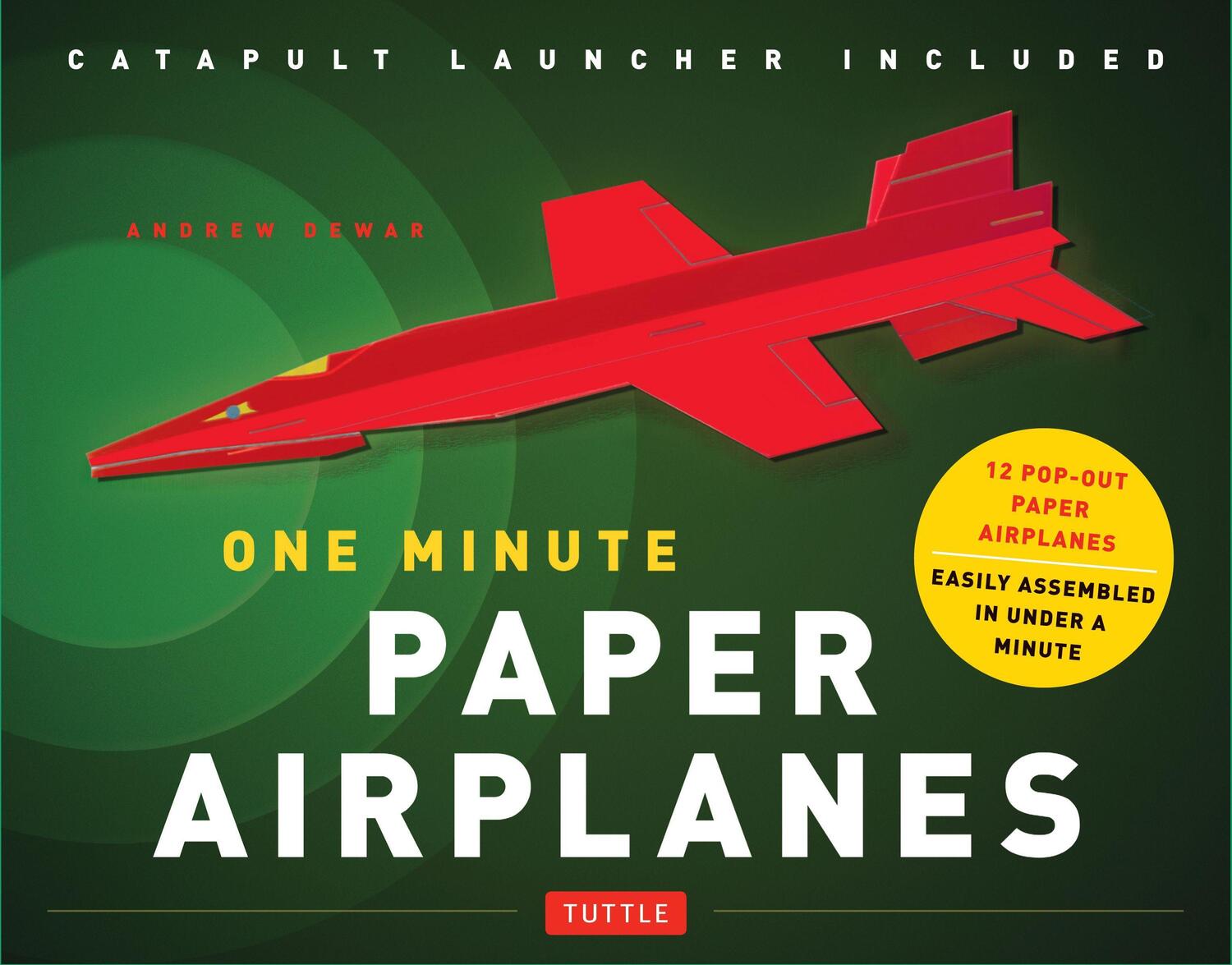 Cover: 9780804844550 | One Minute Paper Airplanes Kit: 12 Pop-Out Planes, Easily Assembled...