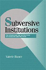 Cover: 9780521585927 | Subversive Institutions | Valerie Bunce | Taschenbuch | Englisch