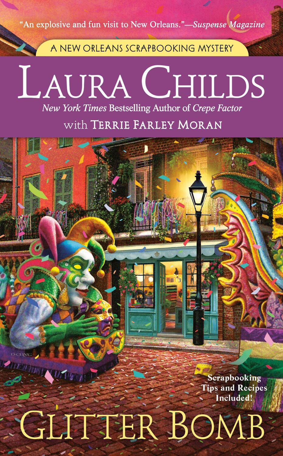 Cover: 9780451489555 | Glitter Bomb | Laura Childs (u. a.) | Taschenbuch | Englisch | 2019