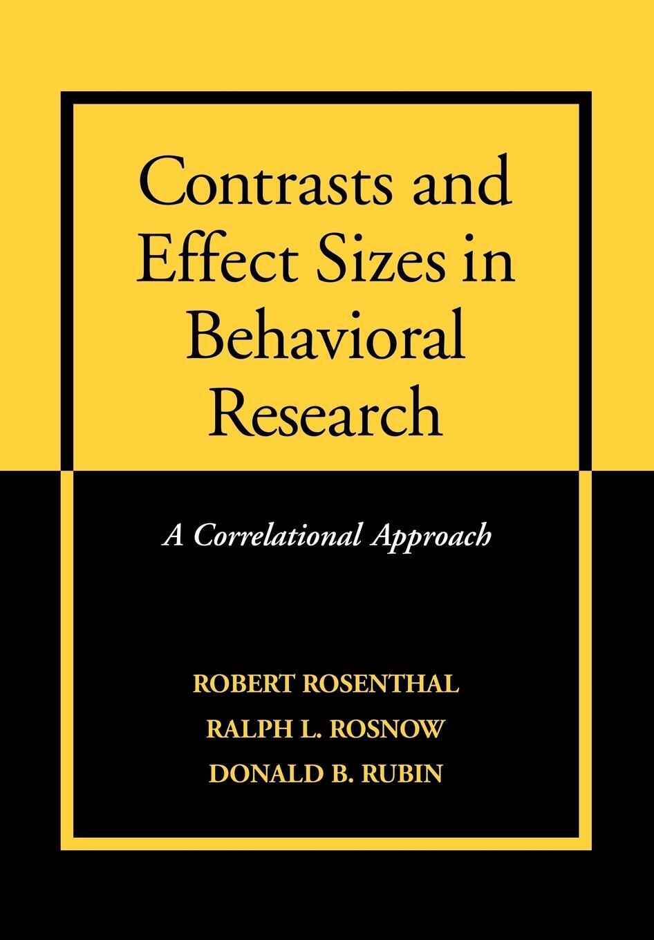 Cover: 9780521659802 | Contrasts and Effect Sizes in Behavioral Research | Rosnow (u. a.)
