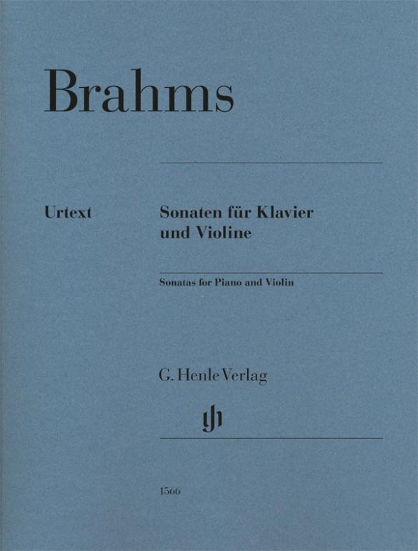 Cover: 9790201815664 | Brahms, Johannes - Violinsonaten | Instrumentation: Violin and Piano