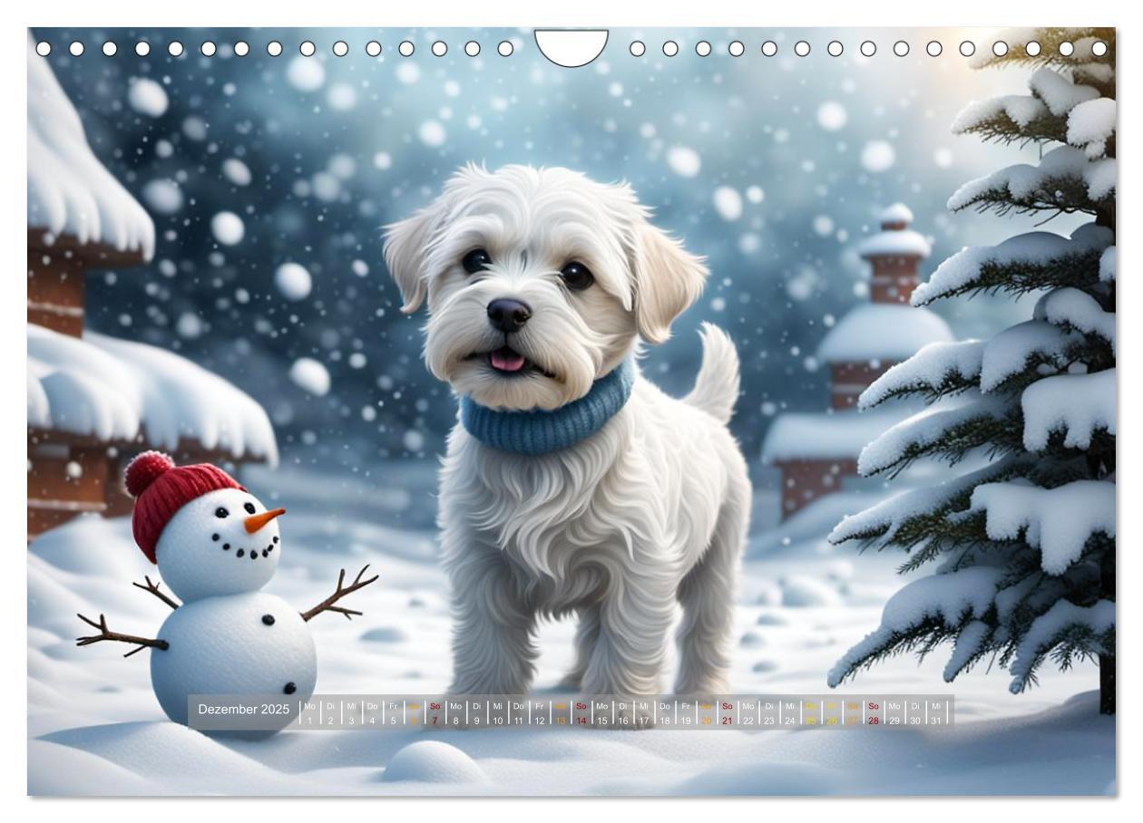 Bild: 9783383794650 | Kuschelige Hunde - kleine Herzensbrecher in Aktion (Wandkalender...