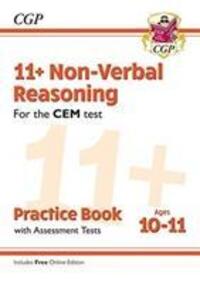 Cover: 9781789081510 | 11+ CEM Non-Verbal Reasoning Practice Book & Assessment Tests -...