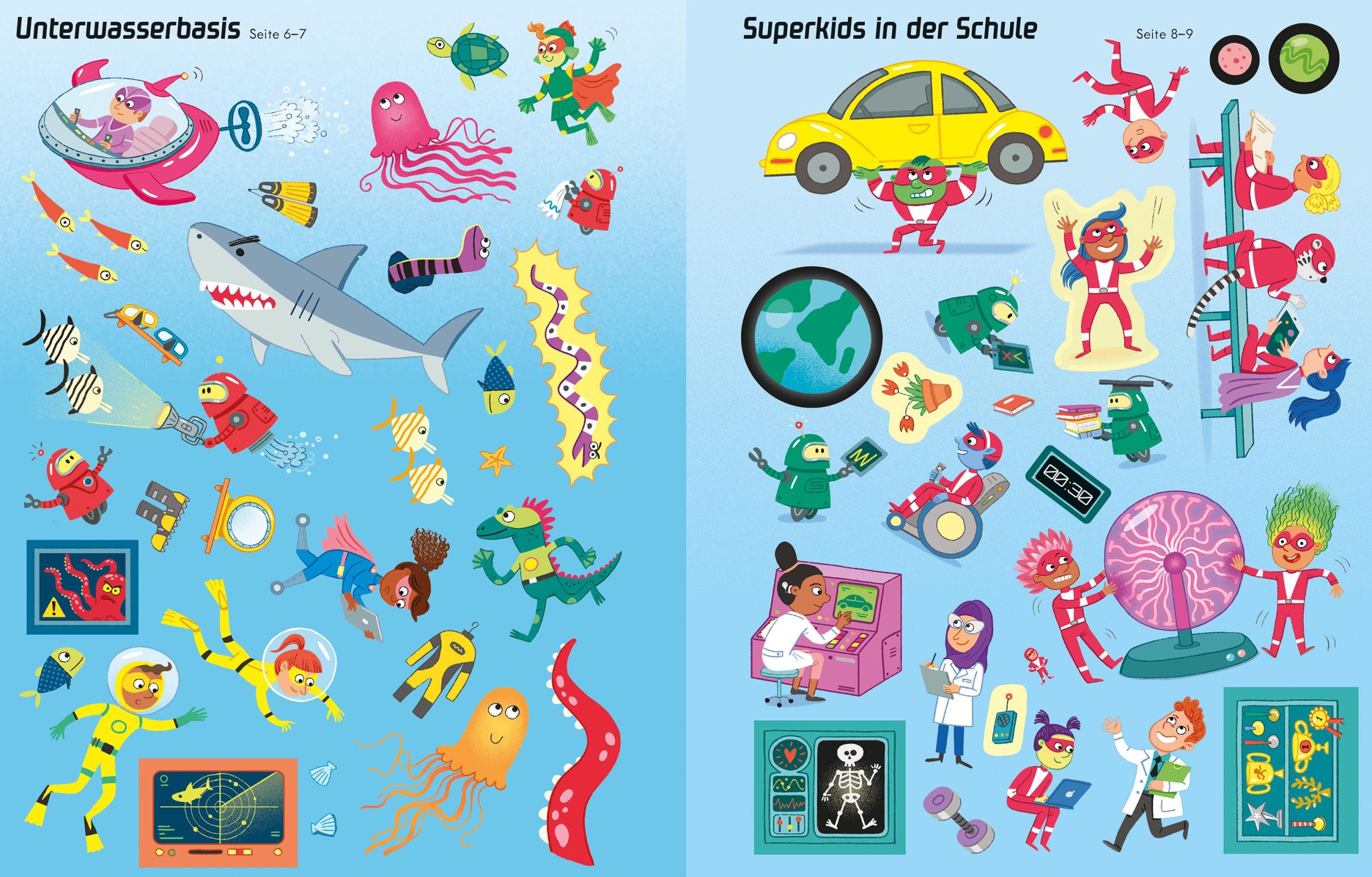 Bild: 9781035703593 | Mein erstes Stickerbuch: Superkids | Taschenbuch | 32 S. | Deutsch