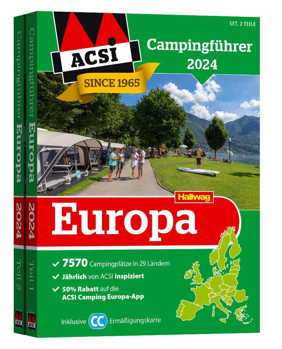 Cover: 9783828310667 | Europa 2024, Campingführer ACSI | Acsi (u. a.) | Taschenbuch | Deutsch