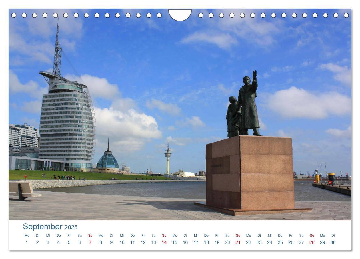 Bild: 9783435330744 | Bremerhaven 2025. Impressionen aus den Havenwelten (Wandkalender...