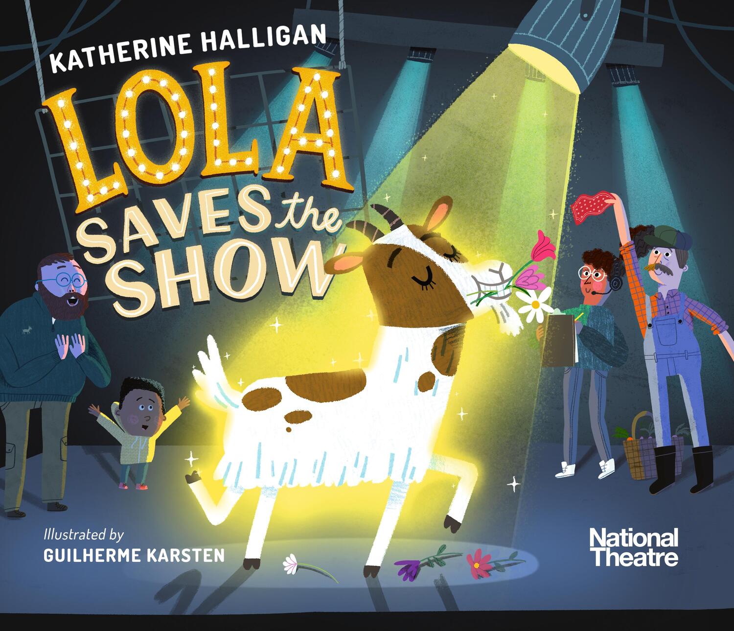 Cover: 9781406392647 | National Theatre: Lola Saves the Show | Katherine Halligan | Buch