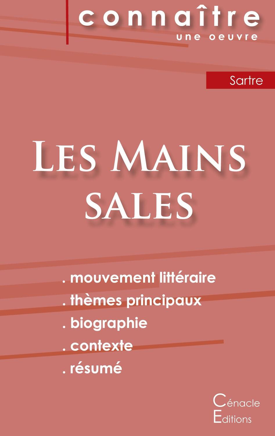 Cover: 9782367888606 | Fiche de lecture Les Mains sales de Jean-Paul Sartre (Analyse...