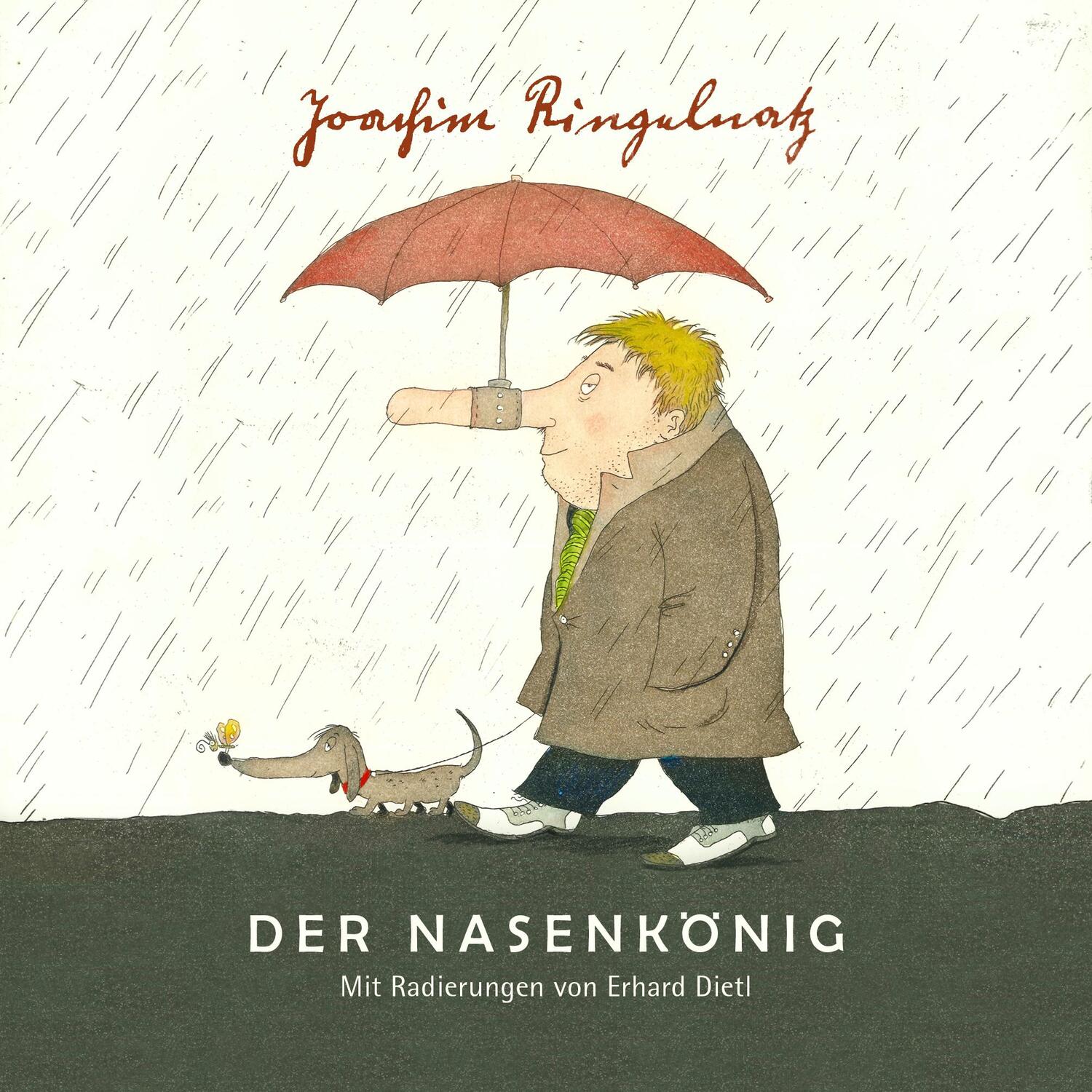 Cover: 9783968490458 | Joachim Ringelnatz. Der Nasenkönig | Mit Radierungen von Erhard Dietl