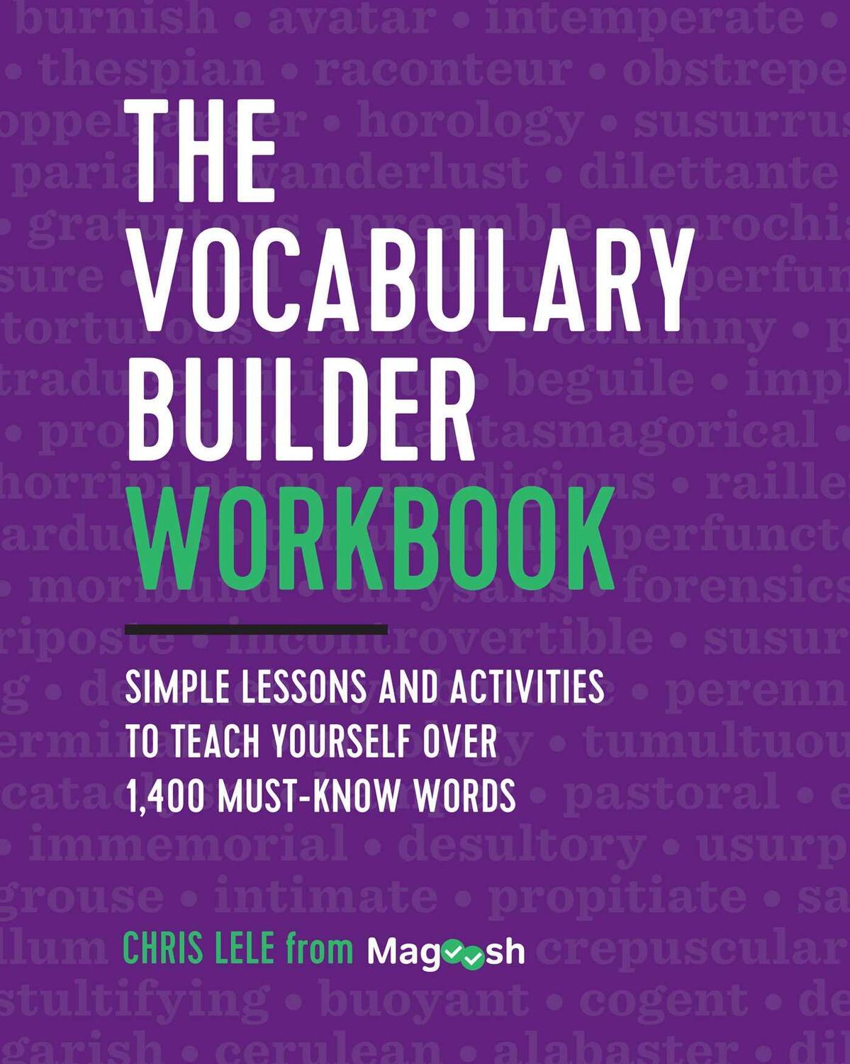 Cover: 9781939754813 | The Vocabulary Builder Workbook: Simple Lessons and Activities to...