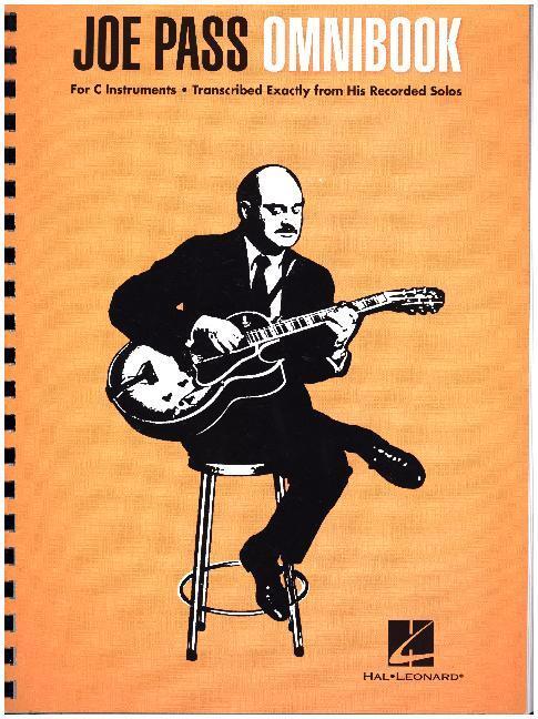 Cover: 888680011611 | Joe Pass Omnibook | For C Instruments | Joe Pass | Jazz Transcriptions