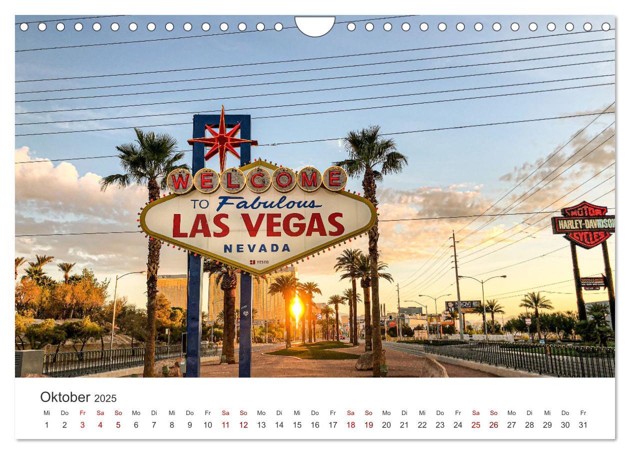 Bild: 9783435008261 | Las Vegas - Spiel, Spaß und Glück (Wandkalender 2025 DIN A4 quer),...