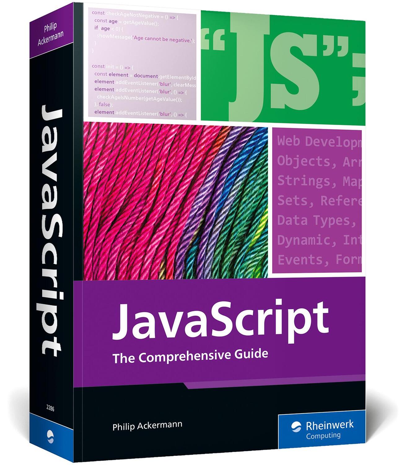 Cover: 9781493222865 | JavaScript | The Comprehensive Guide | Philip Ackermann | Taschenbuch