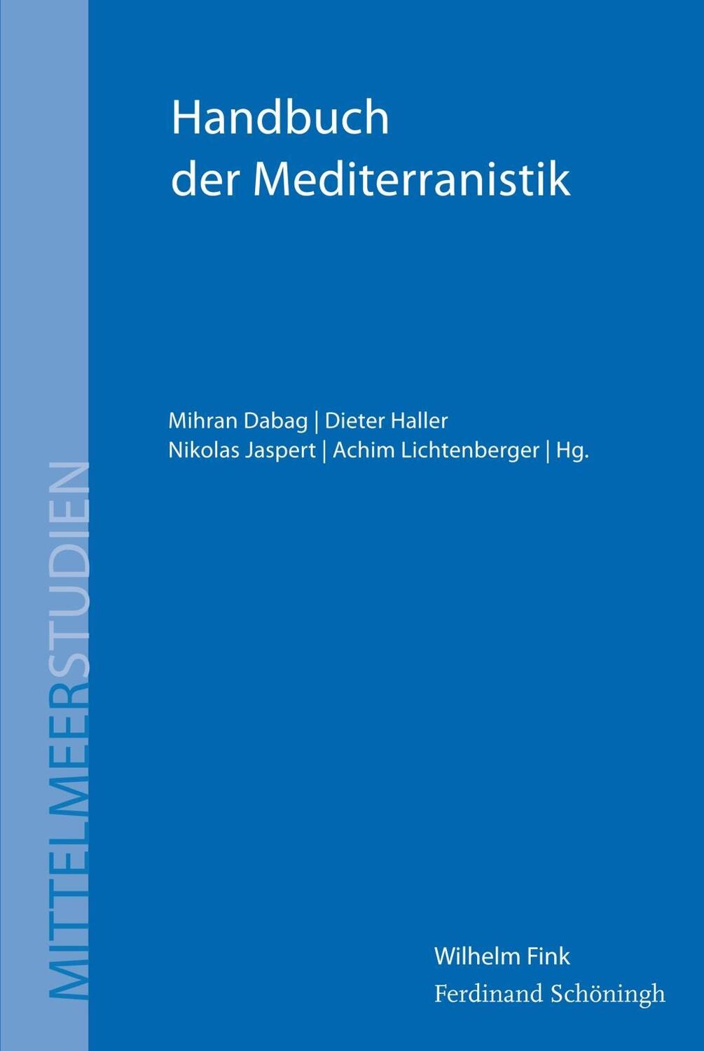 Cover: 9783770557431 | Handbuch der Mediterranistik | Buch | 565 S. | Deutsch | 2015