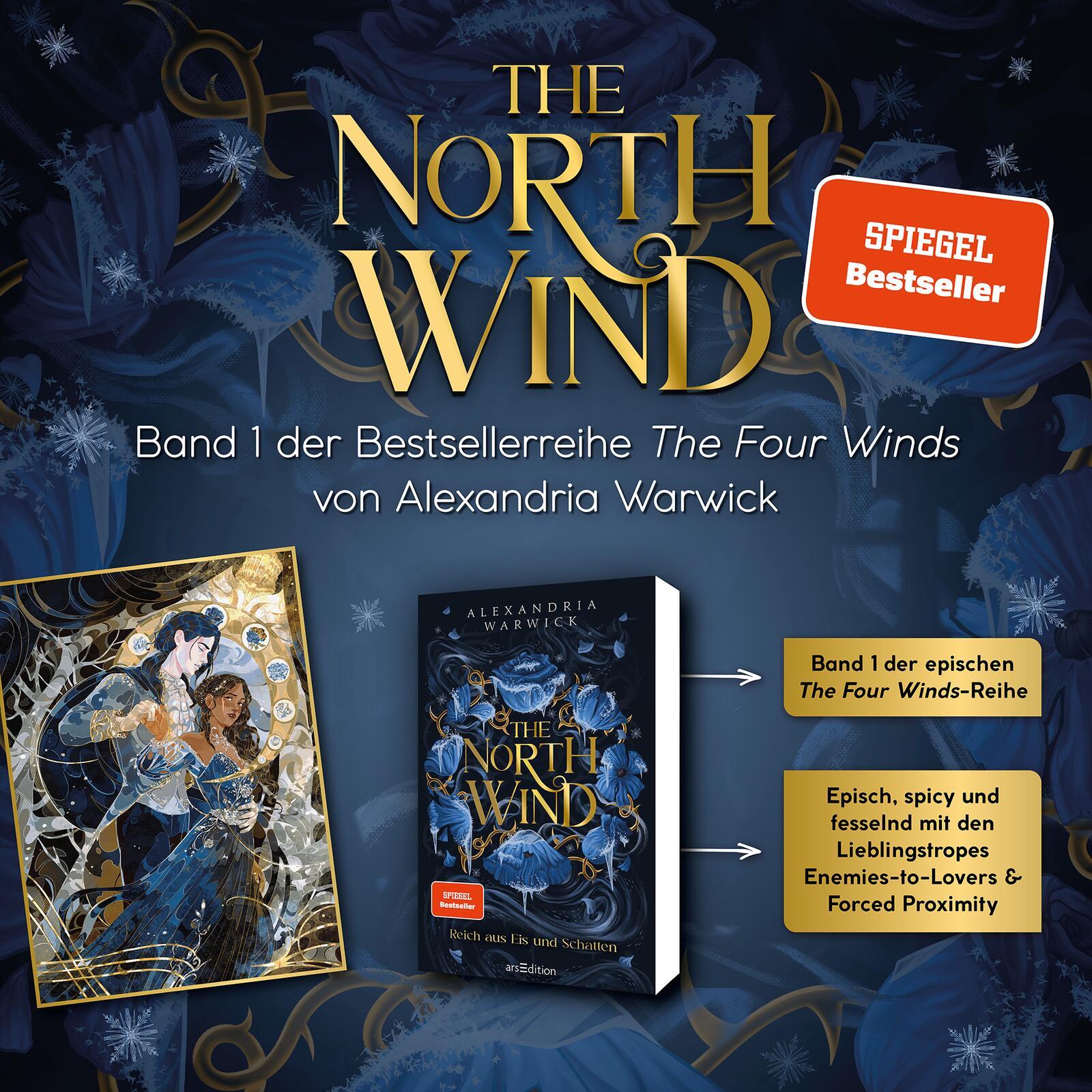 Bild: 9783845861074 | The North Wind - Reich aus Eis und Schatten (The Four Winds 1) | Buch