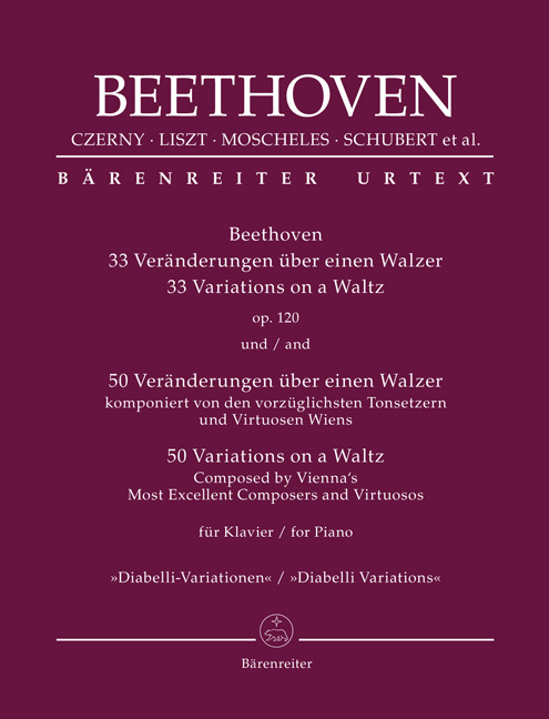 Cover: 9790006528141 | Beethoven: 33 Veränderungen über einen Walzer op. 120 / 50...