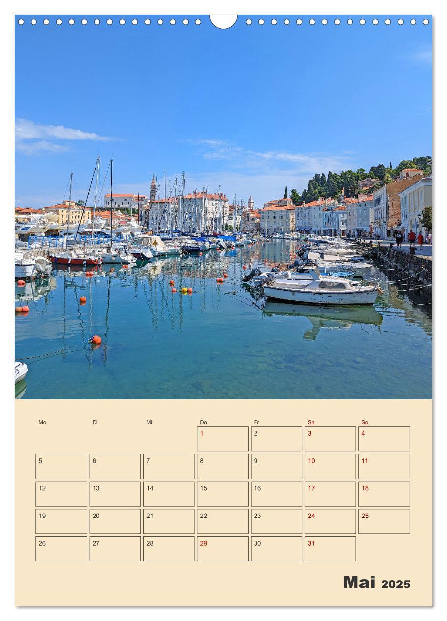 Bild: 9783435866434 | Piran, Sloweniens Perle am Mittelmeer (Wandkalender 2025 DIN A3...