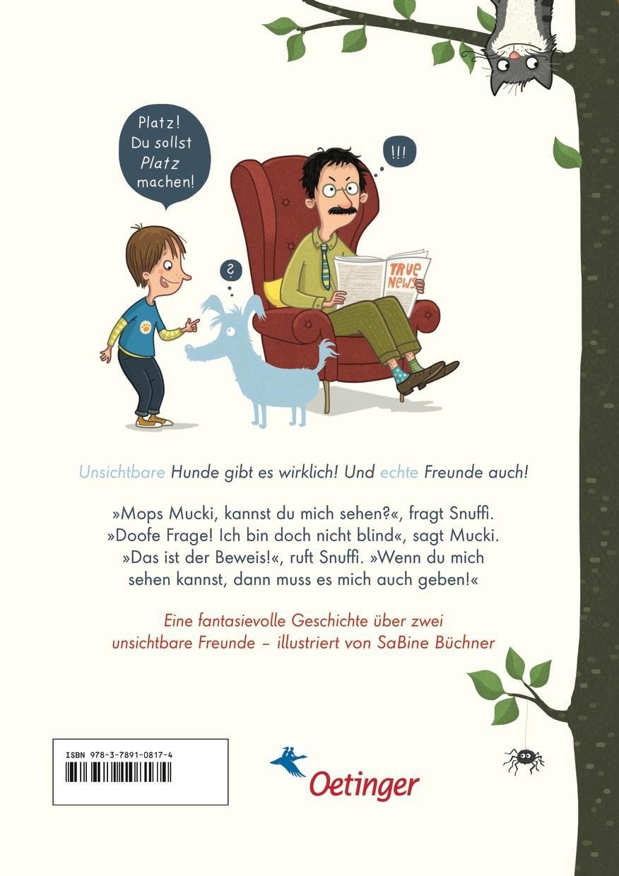 Rückseite: 9783789108174 | Snuffi Hartenstein und sein ziemlich dicker Freund | Paul Maar | Buch