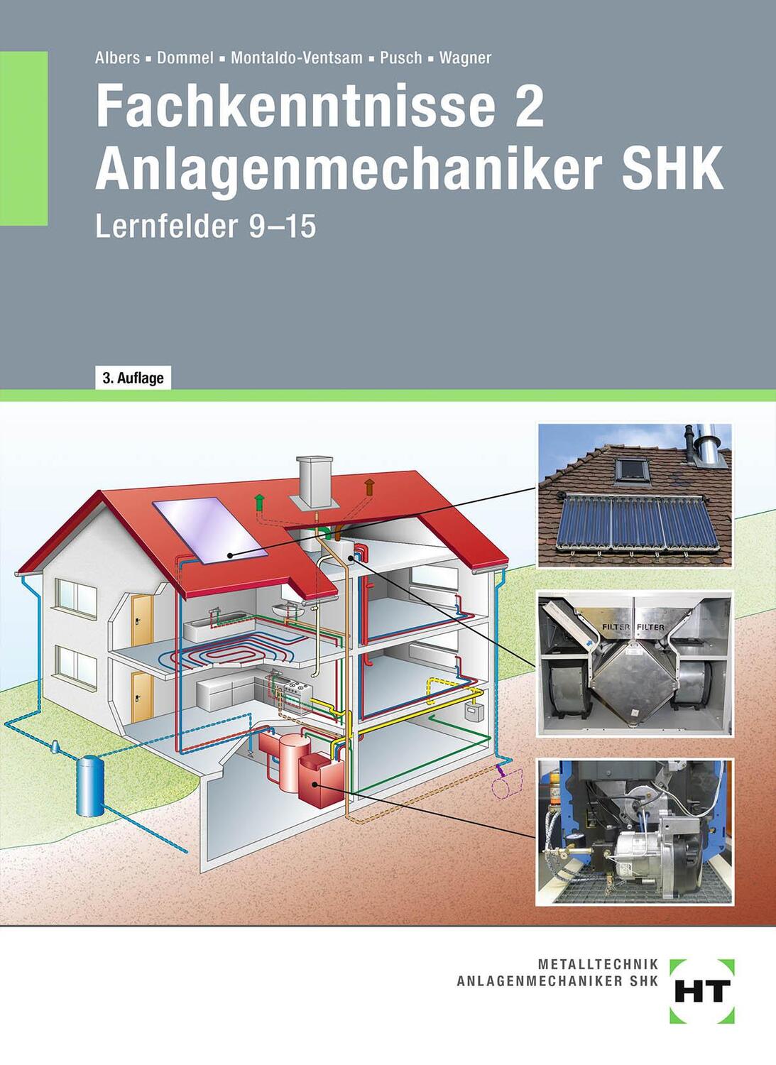 Cover: 9783582696281 | Fachkenntnisse 2 Anlagenmechaniker SHK | Lernfelder 9-15 | Buch | 2019