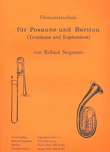 Cover: 9990050249522 | Elementarschule für Posaune und Bariton | Richard Stegmann