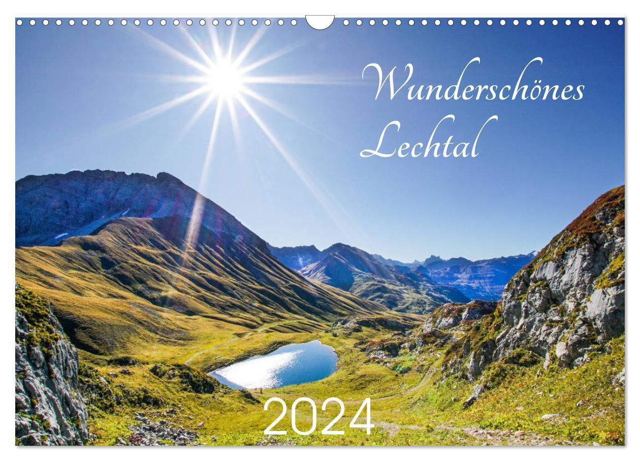 Cover: 9783675449091 | Wunderschönes Lechtal (Wandkalender 2024 DIN A3 quer), CALVENDO...